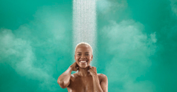 Штанга для душа Hansgrohe Unica 65 см со слайдером с кнопкой 24400000