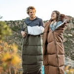 СПАЛЬНЫЙ МЕШОК СИНТЕТИЧЕСКИЙ NATUREHIKE U SERIES ДВОЙНОЙ ХЛОПОК U350S