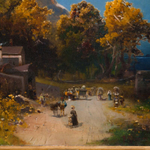 «Неаполитанский пейзаж / Neapolitanische Landschaft»
