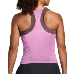 Топ теннисный Nike Court Paris Slam Dri-Fit Tennis - light magenta/tattoo/black