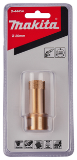 Коронка алмазная M14x2, 20 мм для УШМ Makita D-44454