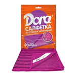 Салфетка из микрофибры Дора (Dora) "От стойких загрязнений", 30х30см