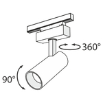 Трековый светильник Technical TR019-2-15W4K-B