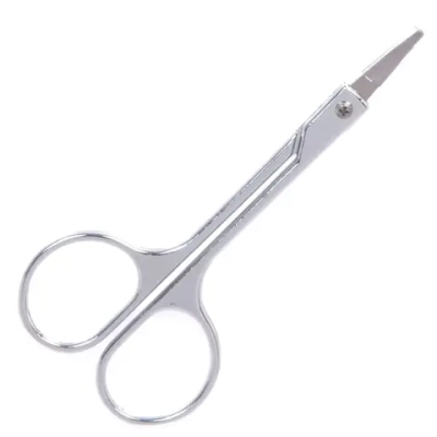 Ножницы маникюрные в пакете «Manicure set», тонкие, цвет металл, 9см