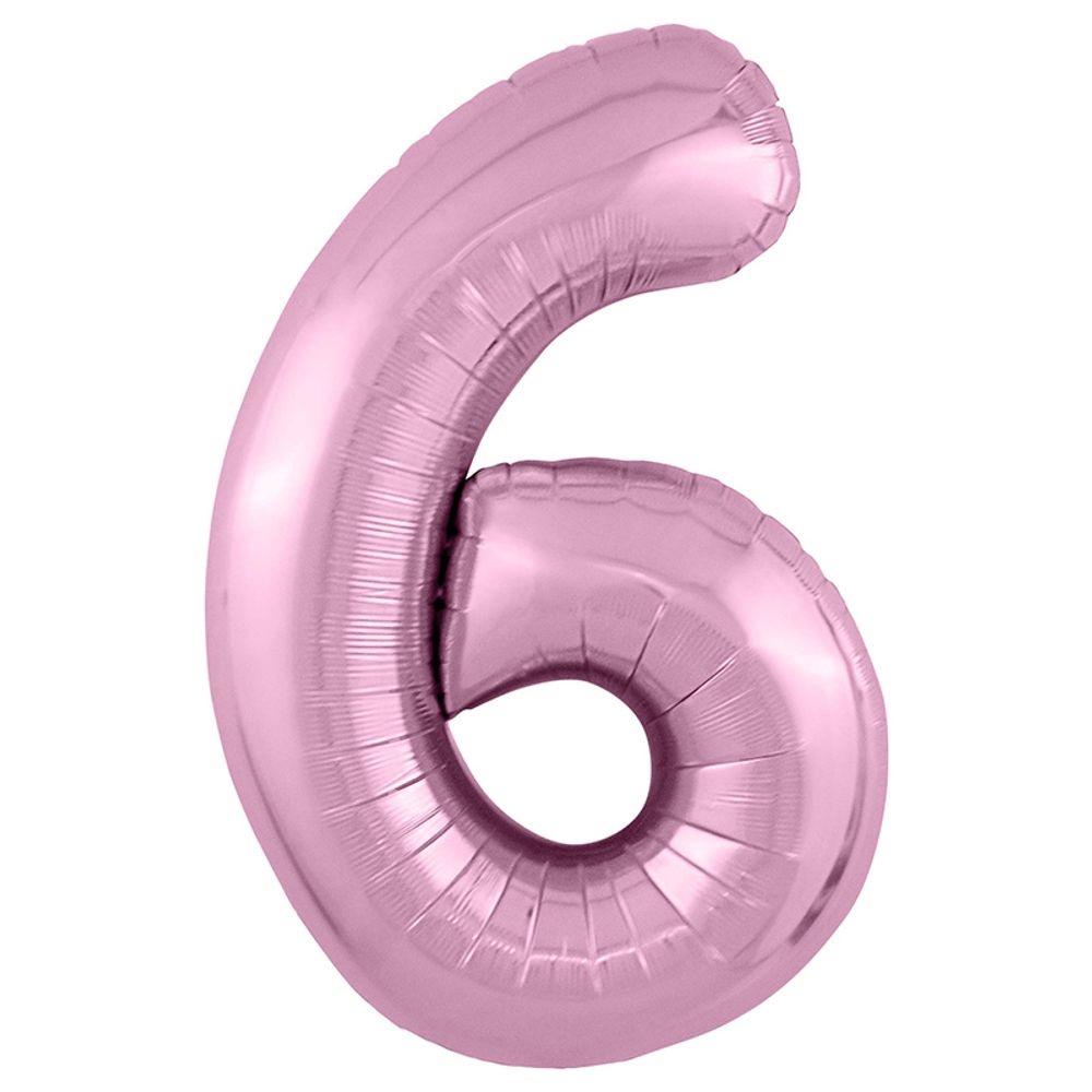 Цифра 6 фламинго 40" Agura