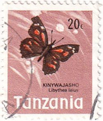 23 почтовых марки, Танзания, 1960-1970-е годы, Бабочки и рыбы