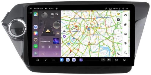 Магнитола для KIA Rio 3 2011-2017 (QB) - Kuberg OL-9731 QLed+2K, Android 13, Быстрейшая, CarPlay, 4G SIM-слот