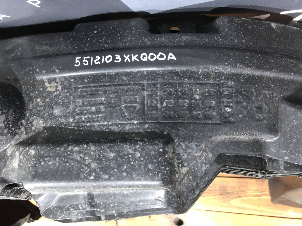Подкрылок передний правый Haval F7 1 19-22 Б/У Оригинал 5512103xkq00a