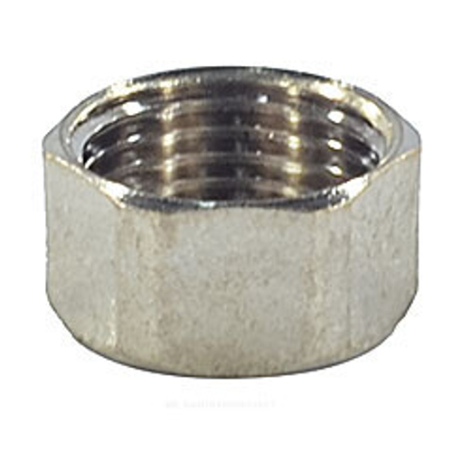 Заглушка латунь никель Ду 15 (1/2") ВР SantechSystems