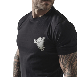 Футболка Direct Action T-shirt DA Shaka - Cotton Black