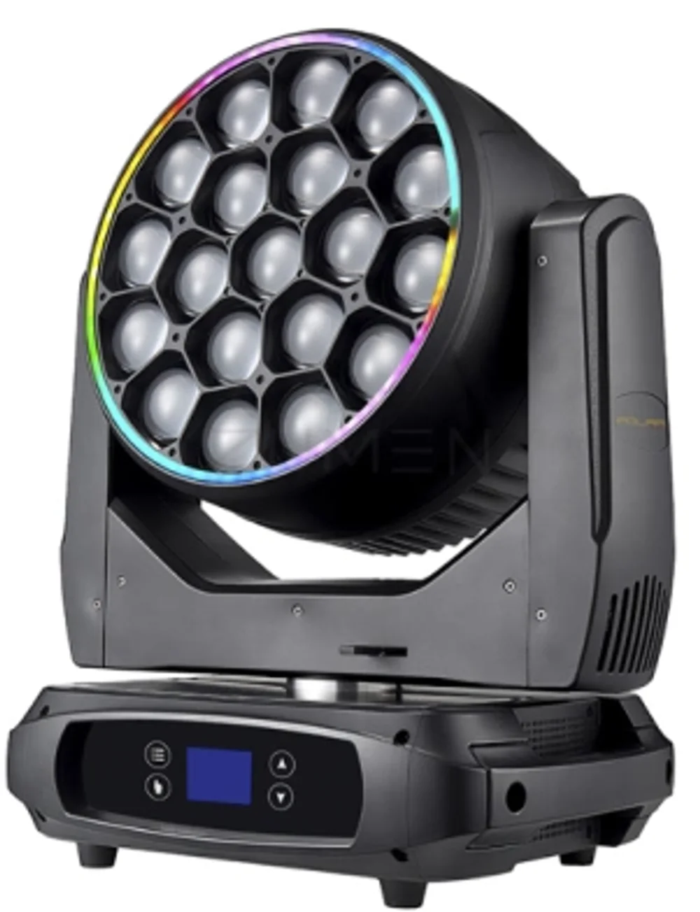 PL-P1960MAX — вращающаяся голова Wash 19×60 Вт RGBW с зумом 5°–55°