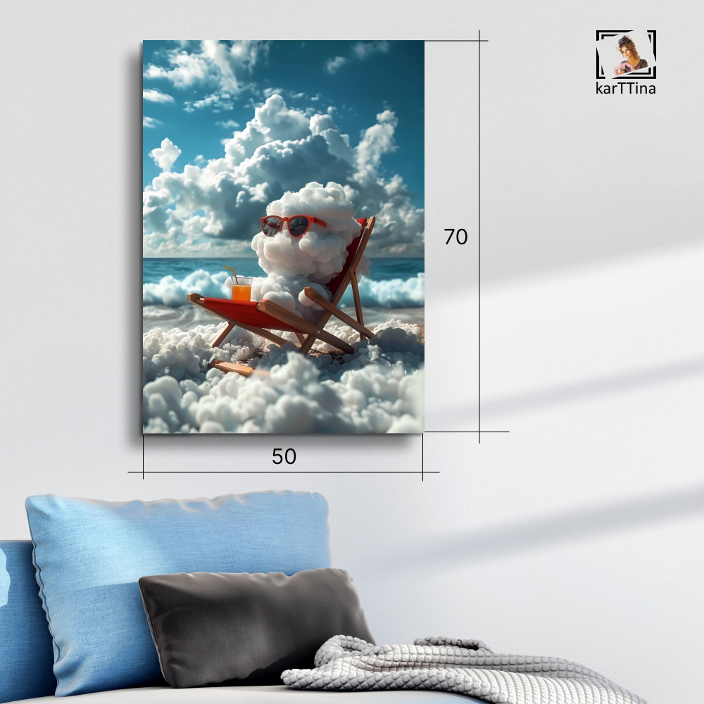 Картина на стену "Donald Duck" 50х70см 1шт.