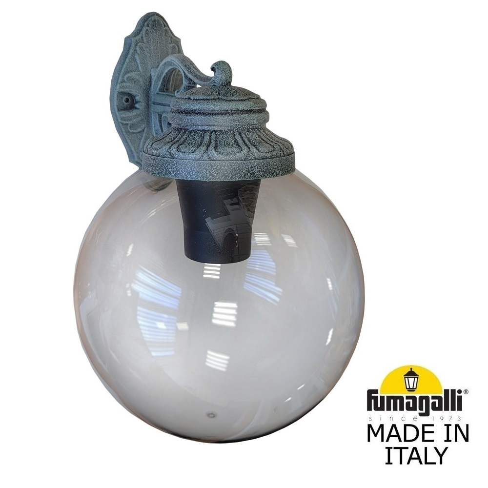 Уличный настенный светильник Fumagalli GLOBE 250 G25.131.000.VZF1RDN