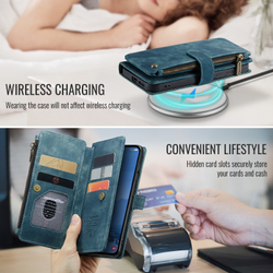 Многофункциональный чехол-кошелек CaseMe 3 in 1 Matte Wallet для Samsung Galaxy S25 FE