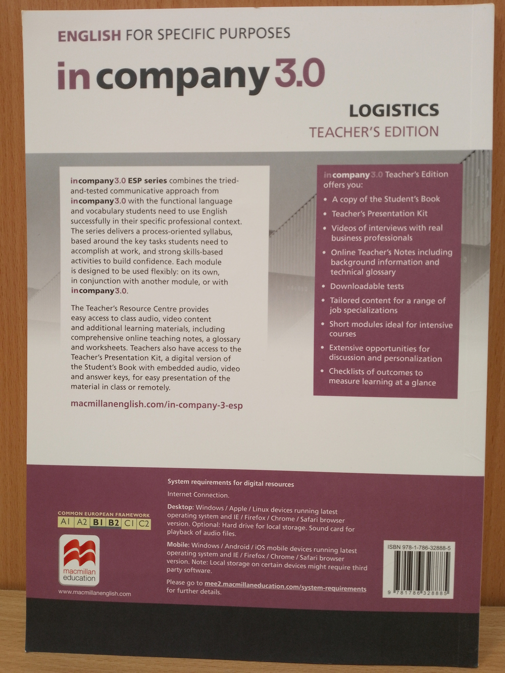 In Comp 3.0 ESP Logistics (TB +Webcode Pk) !! книга для учителя !!