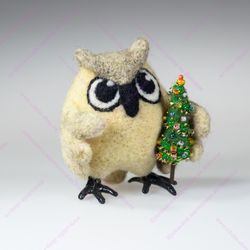 Ёлочная игрушка Сова
