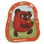Пазл фигурный в рамке 15эл. "Винни Пух. Союзмультфильм" 4660254430693 (Умные игры)