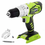 Дрель-шуруповерт ударная аккумуляторая Greenworks, Арт. 3801107, G24CD, 24V, без АКБ и ЗУ — фото 4