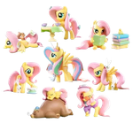 Рандомная фигурка Blind Box My Little Pony Sweet Diary Series Fluttershy