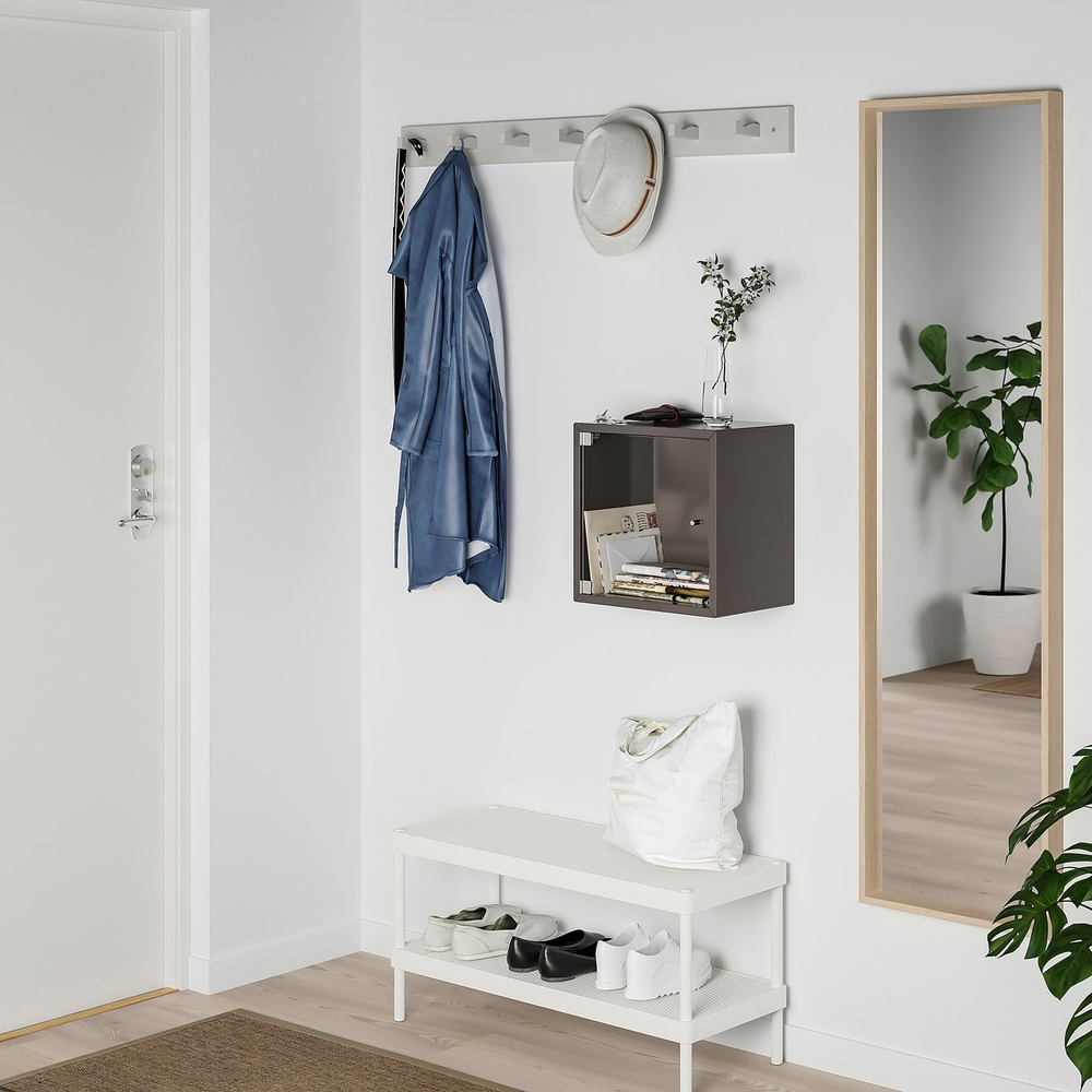 IKEA EKET  (ИКЕА ЕКЕТ)  -  Дверь стеклянная - стекло прозрачное 31x31 см