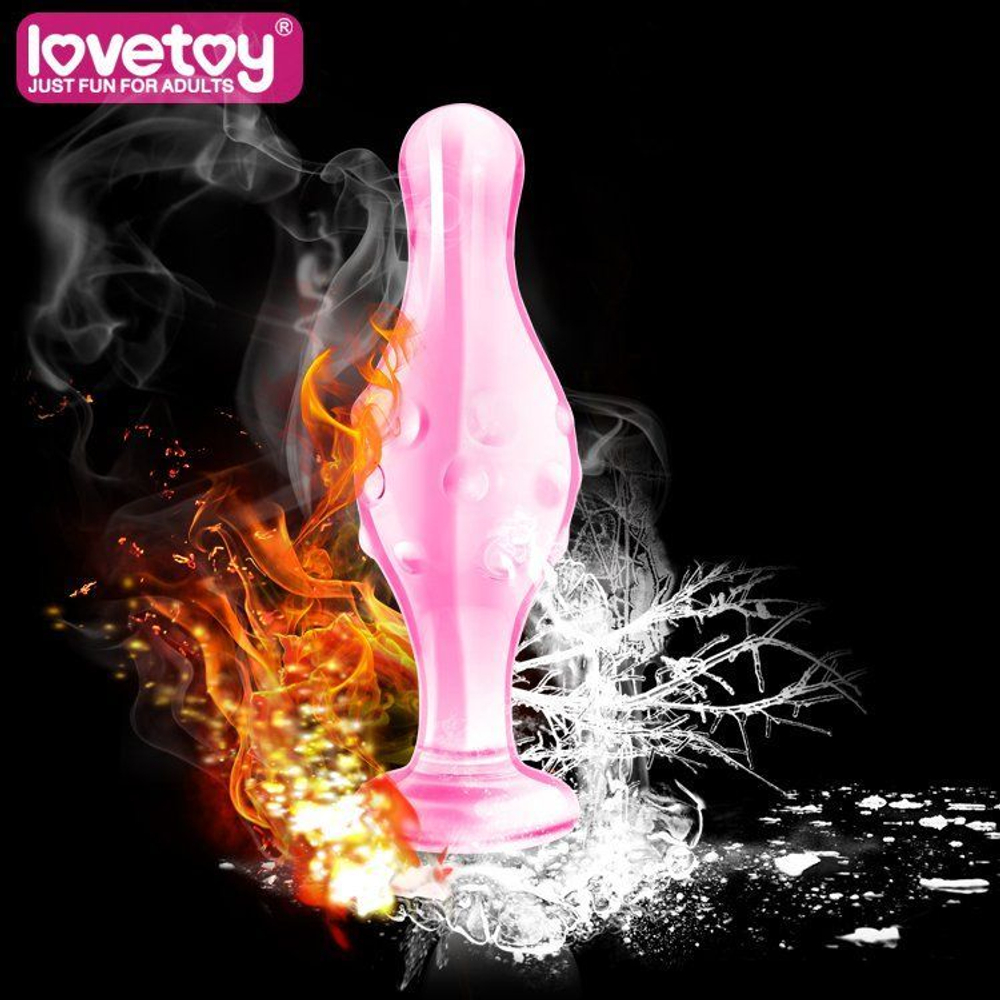 Стекло "Втулка с пупырками" от LOVE TOY