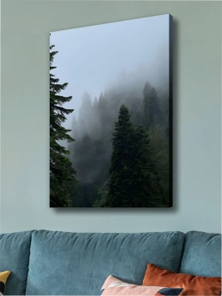 Картина Туманный склон интерьерная 50x70см 1шт.