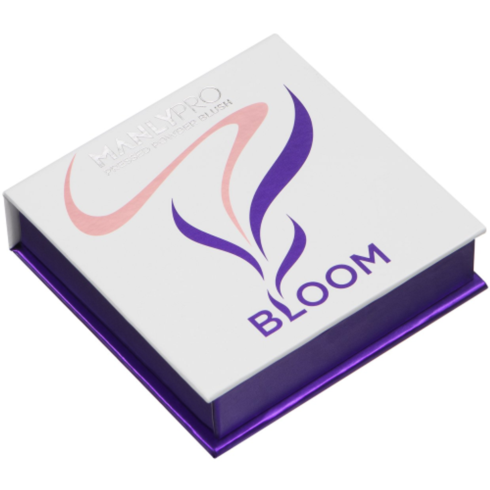 Сияющие румяна-хайлайтер ManlyPro BLOOM Pressed Powder Blush - B4