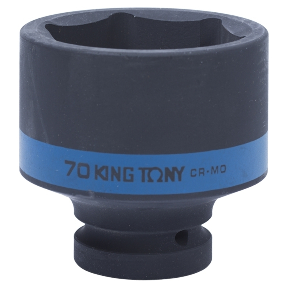 KING TONY (853570M) Головка торцевая ударная шестигранная 1", 70 мм