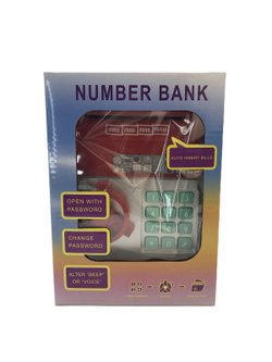 Игрушка Копилка Мой банк-2, цвет красный (881506-1)
