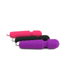 Мощный перезаряжаемый силиконовый массажер Super Powerful Massage Wand (фиолетовый) (Цвет: фиолетовый)