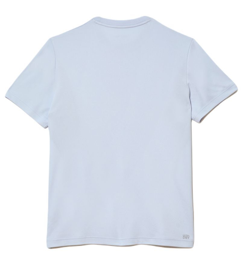 Мужская теннисная футболка Lacoste Tennis x Novak Djokovic T-Shirt - light blue