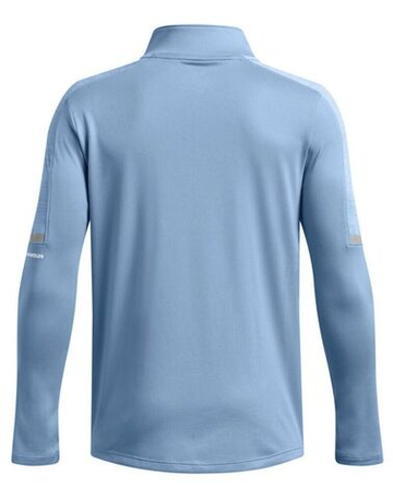 Футболка для мальчика теннисная Under Armour Tech Utility Boys 1/4 Zip - небесный