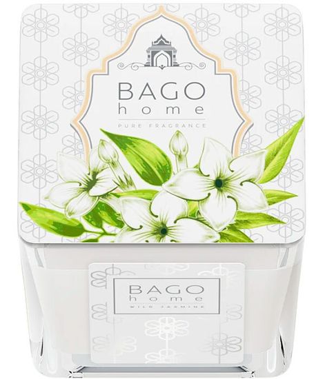 Дикий жасмин, ароматическая свеча, Bago home