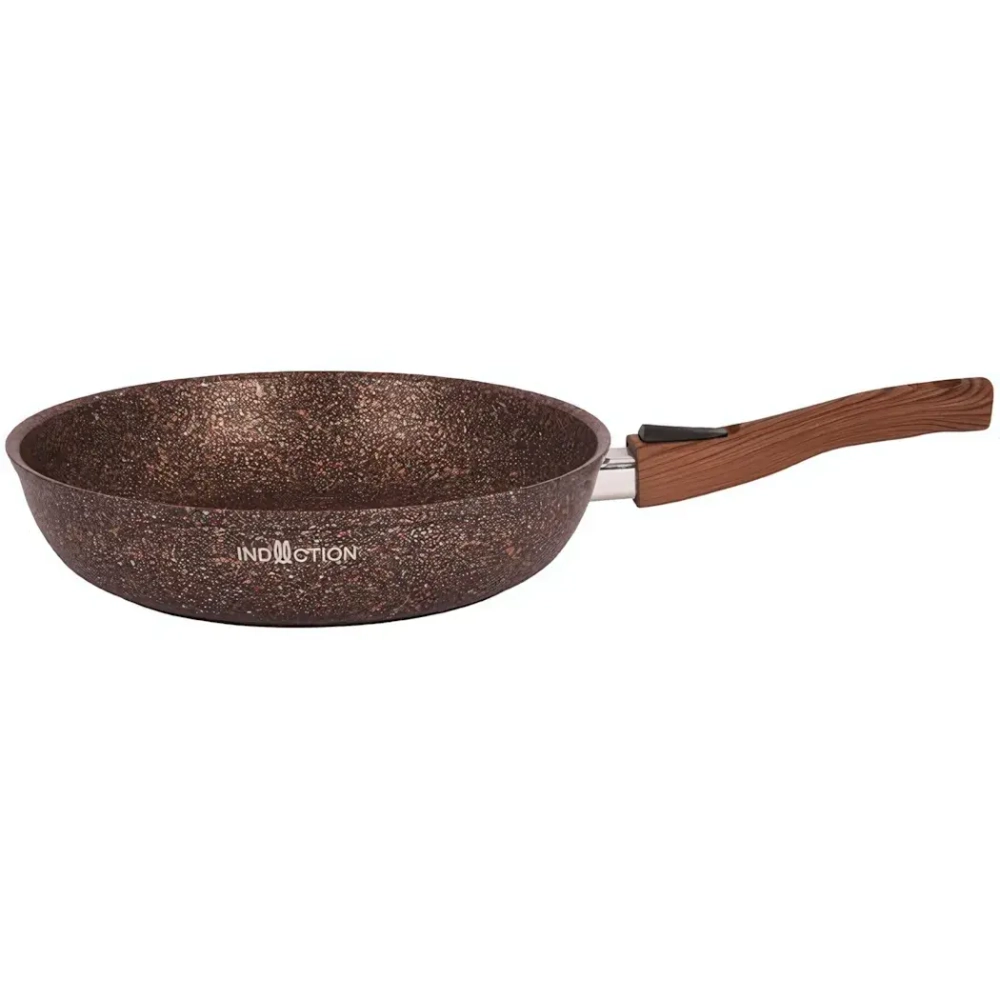 Сковорода 28*6см «Granit Ultra Induction» (red) со съемной ручкой сгаи282а