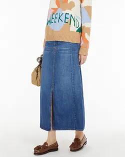 Юбка джинсовая женская WEEKEND MAX MARA GESSO