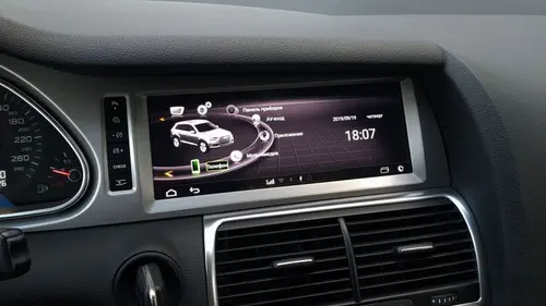 Магнитола для Audi Q7 2005-2009 2G - RDL-8801 монитор 10.25" на Android 14, Быстрая, CarPlay, 4G SIM-слот