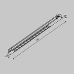 Магнитный трековый светильник Maytoni Exility Points TR232-2-10W3K-B