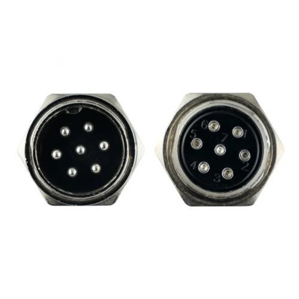 Авиационный разъем GX20 7Pin (штекер+гнездо)