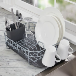 KitchenAid Сушилка для посуды 44,6x32x16 см низкопрофильная серая EAN 5057982102463