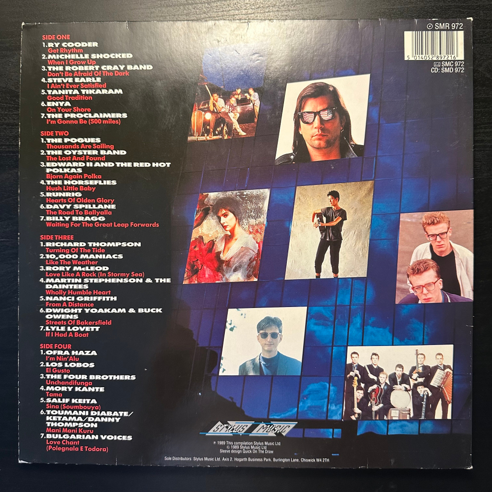 Сборник New Roots 2LP (Англия 1989г.)