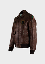 Куртка кожаная AERONAUTICA Pilot