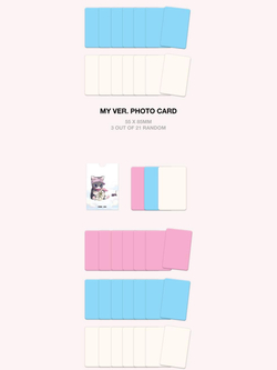 Альбом SAY MY NAME - MY NAME IS... 2nd EP Album 2 Version SET