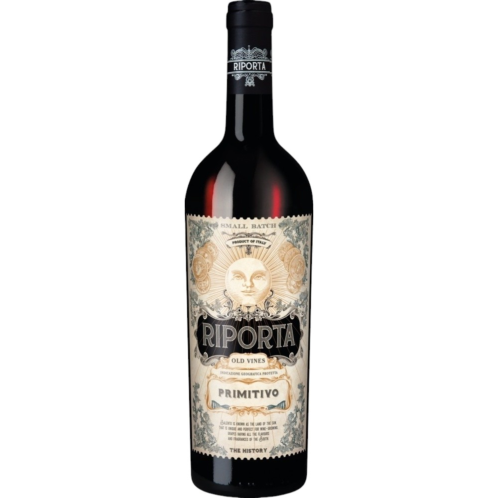 Вино Riporta Primitivo Puglia IGP 0,75 л.