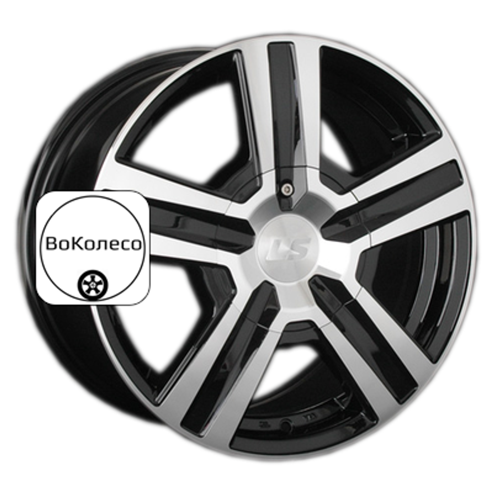 7x16/5x139,7 ET30 D98,5 794 BKF (конус, Колпак+лого) LS