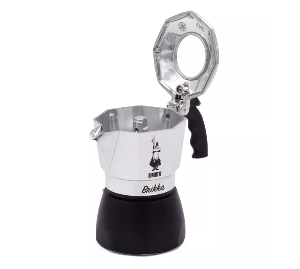 Гейзерная кофеварка Bialetti Brikka на 4 порции