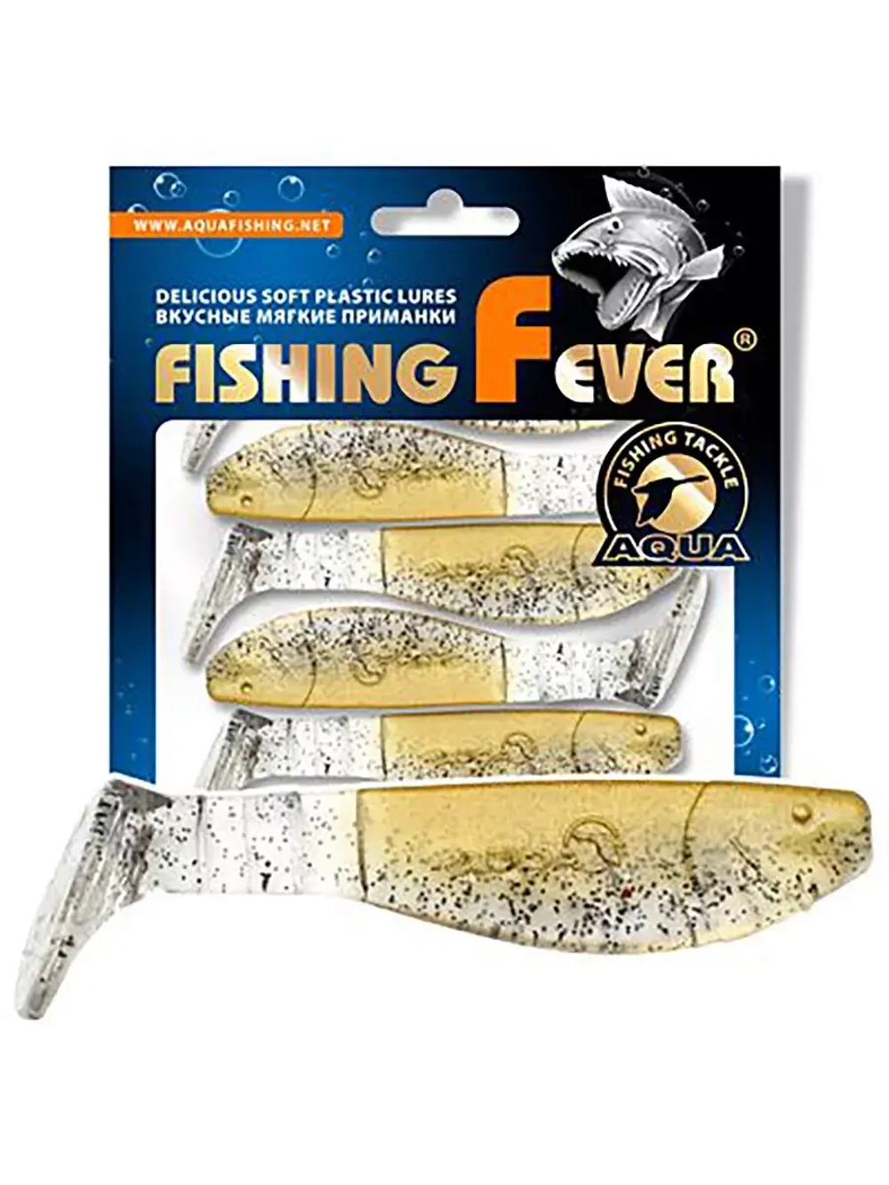 Мягкая приманка риппер FishingFever 7,5cm, 6,9g,2 уп по 5 шт