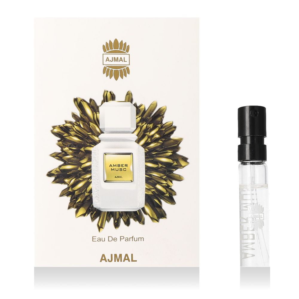 Ajmal Amber Musc Eau De Parfum - sample 1.5 ml (unisex)
