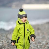 Комбинезон Softshell демисезонный "Лайм"