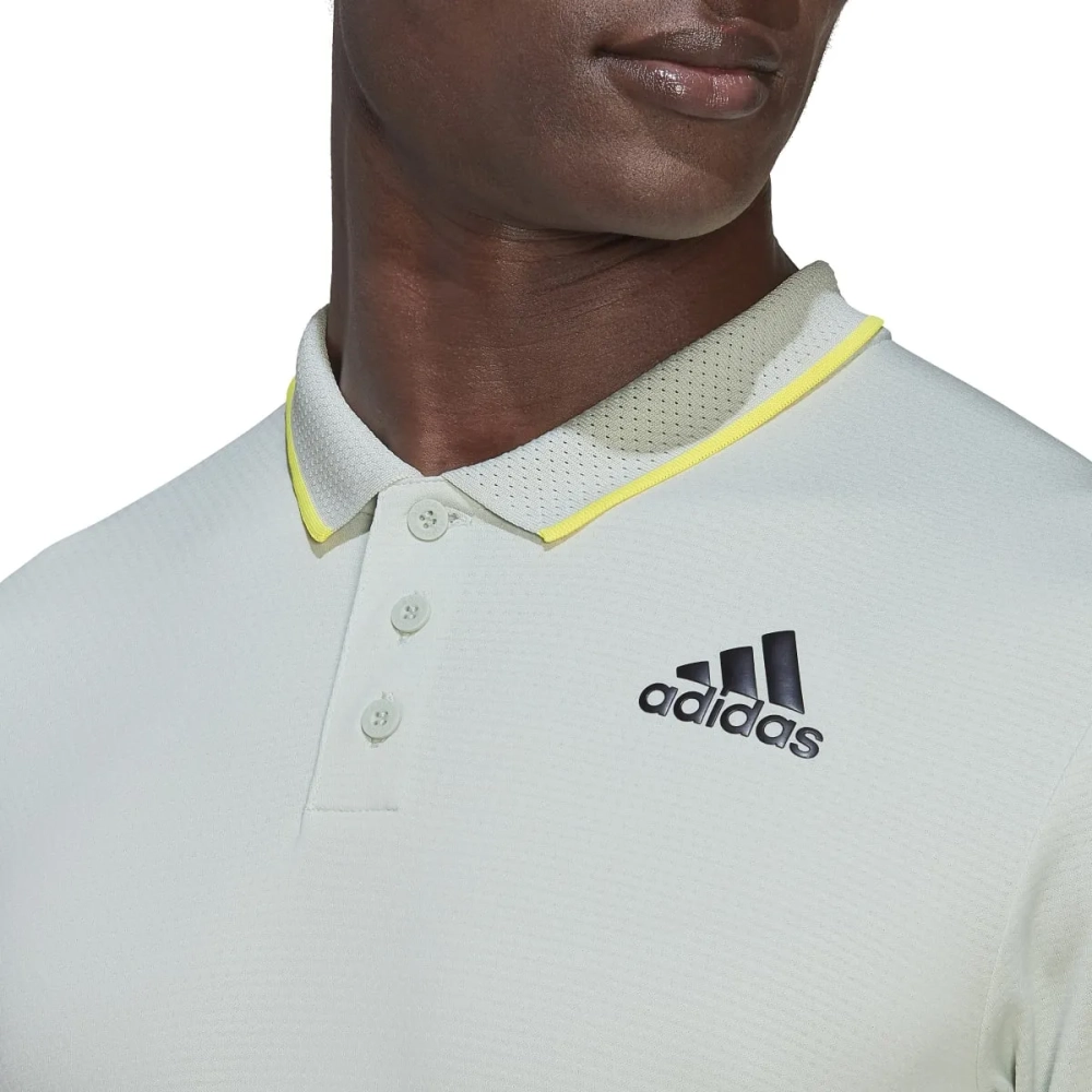 Теннисное поло Adidas Tennis Freelift - linen green