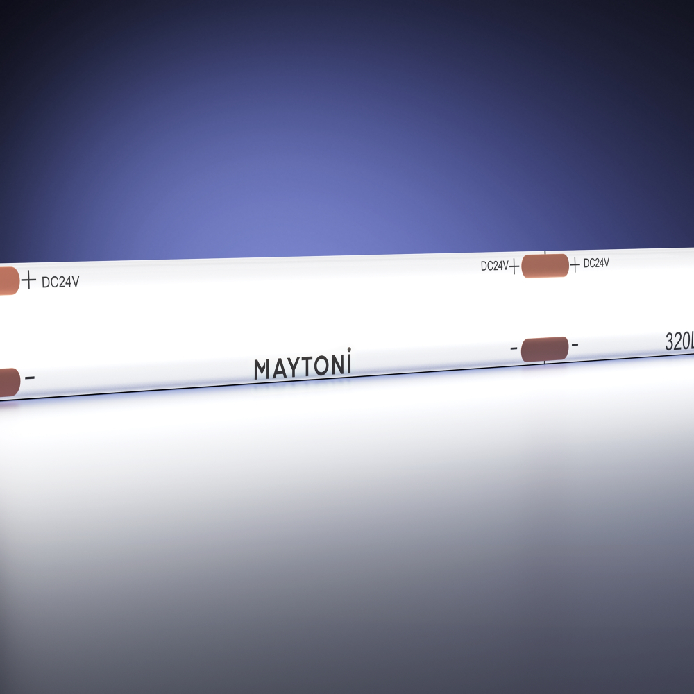 Светодиодная лента Maytoni Ultra 24В COB 8Вт/м 6000К 5м IP 20 201073